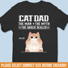 Custom Unisex T-shirt, Premium T-shirt, Hoodie - Personalized Birthday Gifts For Cat Lovers, Cat Mom And Dad - Real Men Love Cats