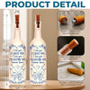 Custom Bottle Lamp - Personalized Anniversary Wedding Gifts For Husband And Wife, Him And Her - Love Feels Right With You