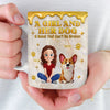 Custom 3D Inflated Effect Printed Mug - Personalized Birthday Gifts For Dog Lovers, Dog Dad And Mom - Paws And Pinky Promises
