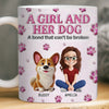 Custom 3D Inflated Effect Printed Mug - Personalized Birthday Gifts For Dog Lovers, Dog Dad And Mom - Best Friends For Life