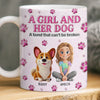 Custom 3D Inflated Effect Printed Mug - Personalized Birthday Gifts For Dog Lovers, Dog Dad And Mom - Best Friends For Life