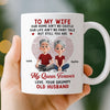 Custom Mug - Personalized Anniversary Wedding Gifts For Husband And Wife, Him And Her - Our Love Keeps Growing