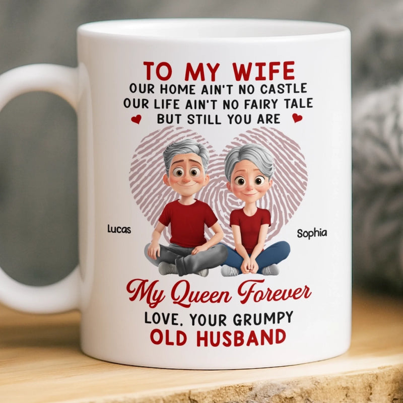 Custom Mug - Personalized Anniversary Wedding Gifts For Husband And Wife, Him And Her - Our Love Keeps Growing