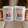 Custom Mug - Personalized Anniversary Wedding Gifts For Husband And Wife, Him And Her - Our Love Keeps Growing
