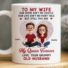 Custom Mug - Personalized Anniversary Wedding Gifts For Husband And Wife, Him And Her - Our Love Keeps Growing