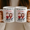 Custom Mug - Personalized Anniversary Wedding Gifts For Husband And Wife, Him And Her - Life Is Sweeter Together