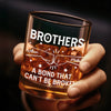 Custom Whiskey Glass - Personalized Birthday Gifts For Brothers - Cheer To Us