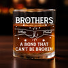 Custom Whiskey Glass - Personalized Birthday Gifts For Brothers - Cheer To Us