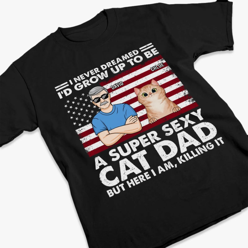 Custom Unisex T-shirt, Premium T-shirt, Hoodie - Personalized Birthday Gifts For Cat Lovers, Cat Mom And Dad - Cats Rule Humans Serve