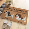 Custom Home Decor Decorative Mat - Personalized Birthday Gifts For Dog Lovers, Dog Dad And Mom - Home Full Of Love