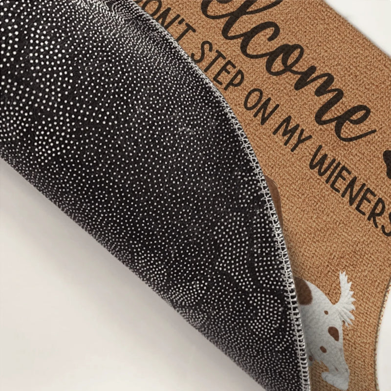 Custom Home Decor Decorative Mat - Personalized Birthday Gifts For Dog Lovers, Dog Dad And Mom - Home Full Of Love