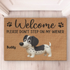 Custom Home Decor Decorative Mat - Personalized Birthday Gifts For Dog Lovers, Dog Dad And Mom - Home Full Of Love