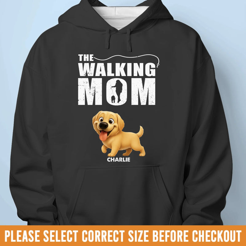 Custom Unisex T-shirt, Premium T-shirt, Hoodie - Personalized Birthday Gifts For Dog Lovers, Dog Dad And Mom - Proud Member Of The Walk Squad