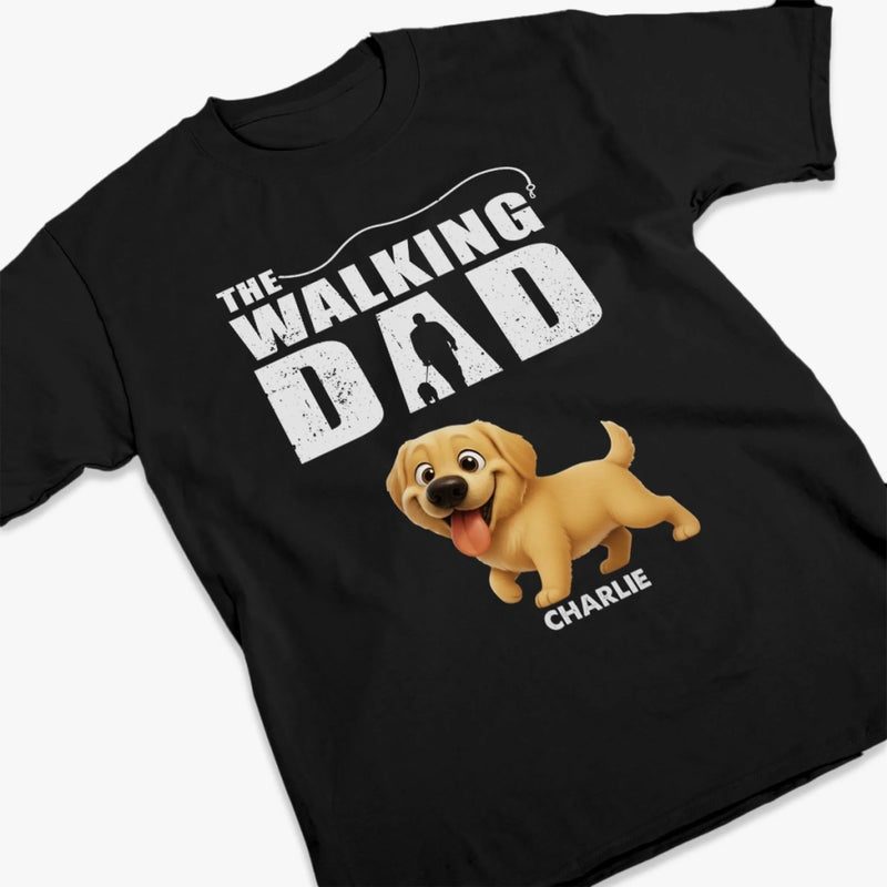 Custom Unisex T-shirt, Premium T-shirt, Hoodie - Personalized Birthday Gifts For Dog Lovers, Dog Dad And Mom - Proud Member Of The Walk Squad