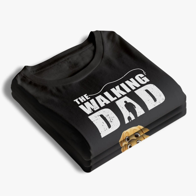 Custom Unisex T-shirt, Premium T-shirt, Hoodie - Personalized Birthday Gifts For Dog Lovers, Dog Dad And Mom - Proud Member Of The Walk Squad