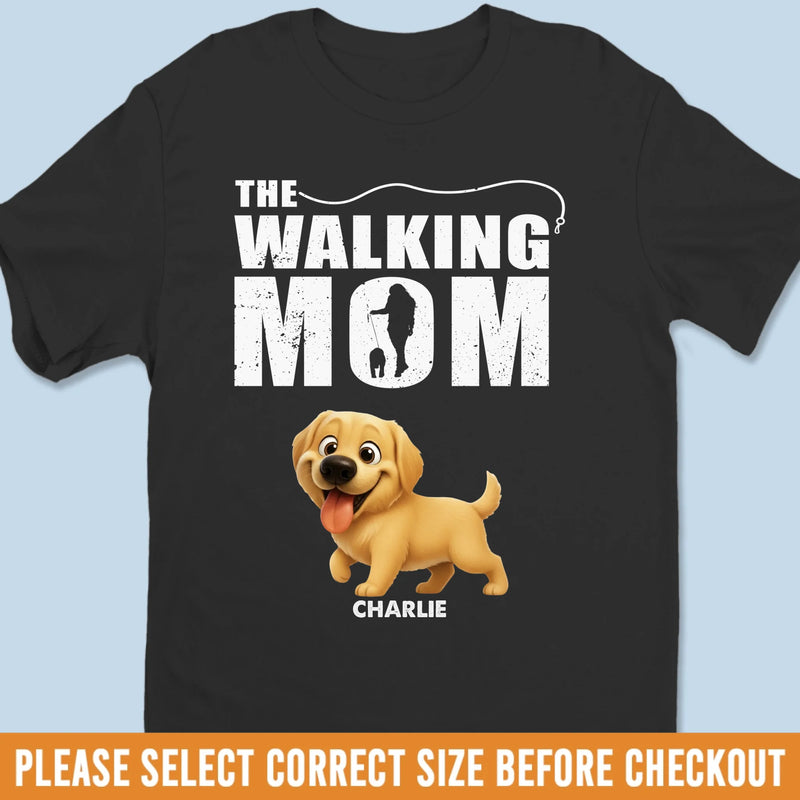 Custom Unisex T-shirt, Premium T-shirt, Hoodie - Personalized Birthday Gifts For Dog Lovers, Dog Dad And Mom - Proud Member Of The Walk Squad
