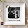 Custom Photo Jewelry Dish - Personalized Anniversary Wedding Gifts For Husband And Wife, Him And Her  - Built On Small Moments