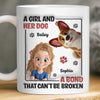 Custom 3D Inflated Effect Printed Mug - Personalized Birthday Gifts For Dog Lovers, Dog Dad And Mom - Officially Owned By Dogs