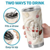 Custom Tumbler - Personalized Birthday Gifts For Grandma, Granddaughter - Love In Our Hearts