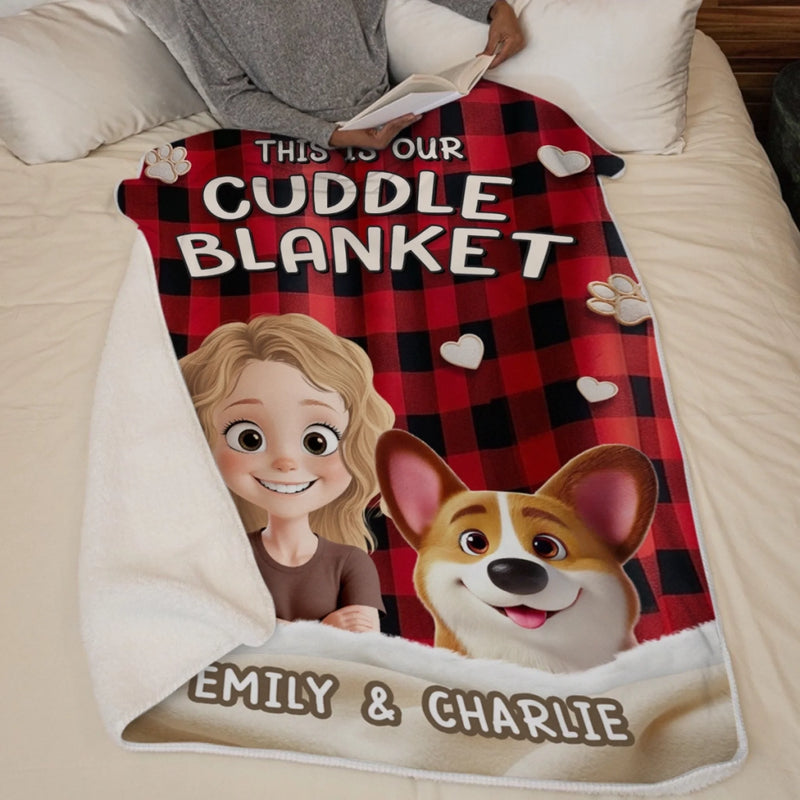 Custom Blanket - Personalized Birthday Gifts For Dog Cat Lovers, Dog Dad And Mom, Cat Owners - One More Nap With My Pets