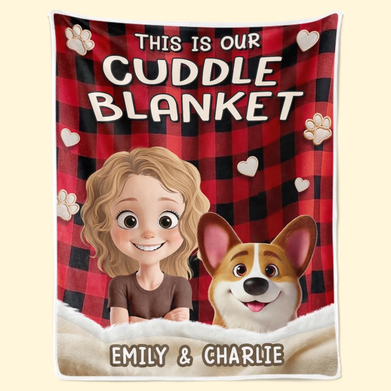 Custom Blanket - Personalized Birthday Gifts For Dog Cat Lovers, Dog Dad And Mom, Cat Owners - One More Nap With My Pets