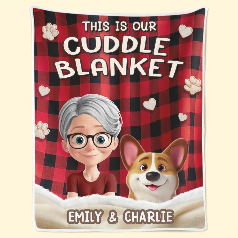 Custom Blanket - Personalized Birthday Gifts For Dog Cat Lovers, Dog Dad And Mom, Cat Owners - One More Nap With My Pets