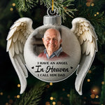 Custom Photo Memorial Angel Gifts for Mom - Personalized Ornament