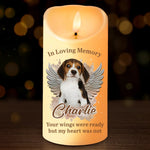 Custom Photo Memorial Grandma Decor - Personalized LED Candle