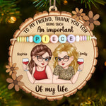 Custom Best Friend Name Gifts - Personalized Ornament