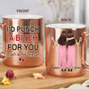 Custom 11oz Metallic Ceramic Mug - Personalized Best Friend Birthday Gifts For Women, Besties, Sisters, BFF - You Make Every Moment Shine
