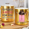 Custom 11oz Metallic Ceramic Mug - Personalized Best Friend Birthday Gifts For Women, Besties, Sisters, BFF - You Make Every Moment Shine