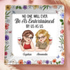 Custom Full-Print Jewelry Dish - Personalized Best Friend Birthday Gifts For Women, Besties, Sisters, BFF  - Partners In Fun Forever