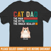 Custom Unisex T-shirt, Premium T-shirt, Hoodie - Personalized Christmas Birthday Gifts For Cat Lovers, Cat Mom And Dad - Professional Treat Negotiator
