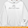 Custom Unisex Sweatshirt, Hoodie With Design On Sleeve - Personalized Christmas Birthday Gifts For Dog Cat Lovers, Dog Dad And Mom, Cat Owners - Dog Kisses Fix Bad Days