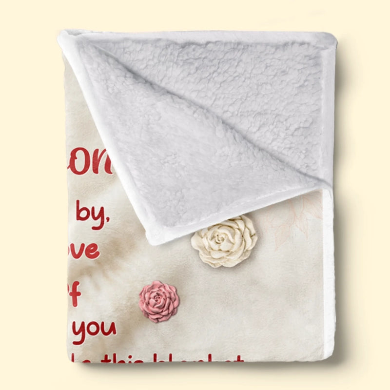Custom Blanket - Personalized Birthday Gifts For Grandma, Grandson - A Bond That Time Can’t Break
