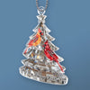 Custom Cardinal Acrylic Car Ornament - Personalized Memorial Sympathy Gifts For Loss Of Mom, Dad - Your Spirit Walks Beside Me