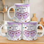 Custom Name Best-Tea Gifts for Best Friends - Personalized Mugs