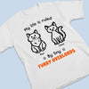 Custom Unisex T-shirt, Premium T-shirt, Hoodie - Personalized Birthday Gifts For Cat Lovers, Cat Mom And Dad - Ruled By Tiny Bosses