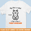 Custom Unisex T-shirt, Premium T-shirt, Hoodie - Personalized Birthday Gifts For Cat Lovers, Cat Mom And Dad - Ruled By Tiny Bosses