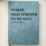 Custom Leather Writing Journal - Personalized Bookish Gifts For Book Lovers, Bookworms, Readers - Moments Turned Into Words