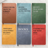 Custom Leather Writing Journal - Personalized Bookish Gifts For Book Lovers, Bookworms, Readers - Moments Turned Into Words