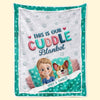 Custom Blanket - Personalized Birthday Gifts For Dog Cat Lovers, Dog Dad And Mom, Cat Owners - Perfect Cuddle Vibes