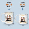 Custom 3D Inflated Effect Printed Mug - Personalized Anniversary Wedding Gifts For Husband And Wife, Him And Her - You Are My Home