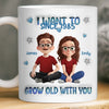 Custom 3D Inflated Effect Printed Mug - Personalized Anniversary Wedding Gifts For Husband And Wife, Him And Her - You Are My Home