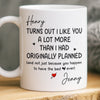 Custom Mug - Personalized Anniversary Wedding Gifts For Husband And Wife, Him And Her - We Grow Better Together
