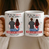 Custom Mug - Personalized Anniversary Wedding Gifts For Husband And Wife, Him And Her - Choosing Us Feels Right