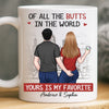 Custom Mug - Personalized Anniversary Wedding Gifts For Husband And Wife, Him And Her - Choosing Us Feels Right