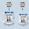Custom 3D Inflated Effect Printed Mug - Personalized Anniversary Wedding Gifts For Husband And Wife, Him And Her - Love That Feels Like Home