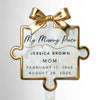 Custom Stain Glass Style Acrylic Garden Stake - Personalized Memorial Sympathy Gifts For Loss Of Mom, Dad - Forever In Bloom