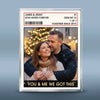 Custom Photo Rectangle Shaped Acrylic Plaque - Personalized Anniversary Wedding Gifts For Husband And Wife, Him And Her - Side By Side Forever